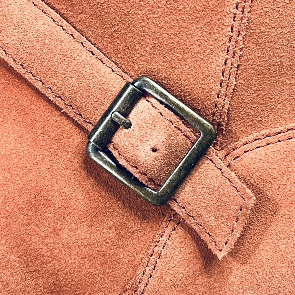 NIB Koolaburra by UGG Kelissa Short Suede Boots Women's 8 Baked Clay 1152030‎